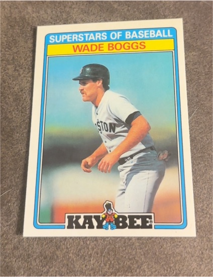 1987 Topps Kay Bee Superstars of Baseball #4 Wade Boggs — front