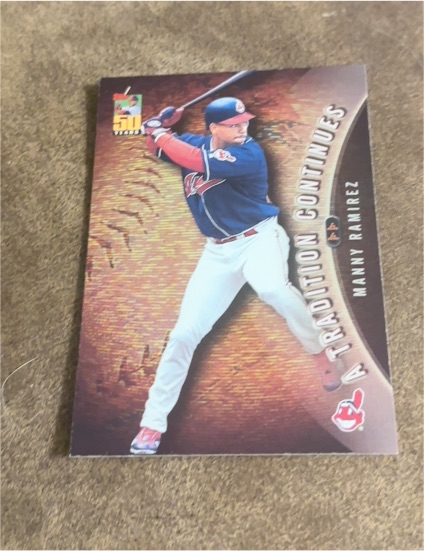 2000 Topps A Tradition Continues #TRC26 Manny Ramirez — front