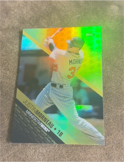 2008 Topps Stars #TS3 Justin Morneau — front