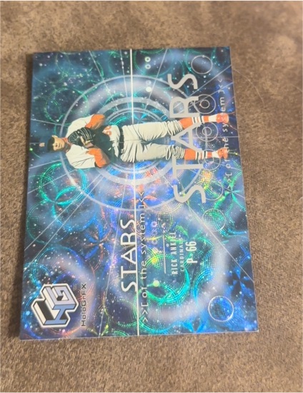 2000 Upper Deck HoloGrFX Stars of the System #SS1 Rick Ankiel — front
