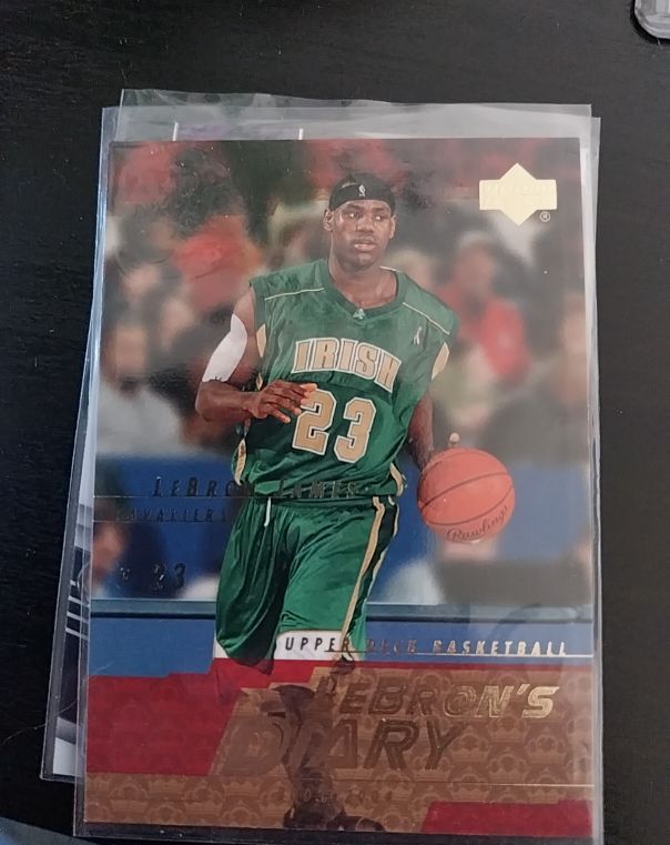 2003-04 Upper Deck #LJ2 LeBron James Lebron's Diary Rookie — front