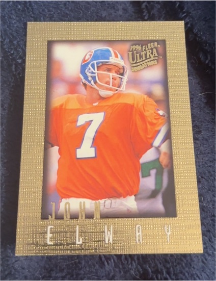 1996 Fleer Ultra Sensations #31 John Elway — front