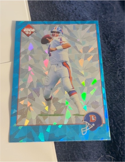1993 Collector's Edge #E4 John Elway — front