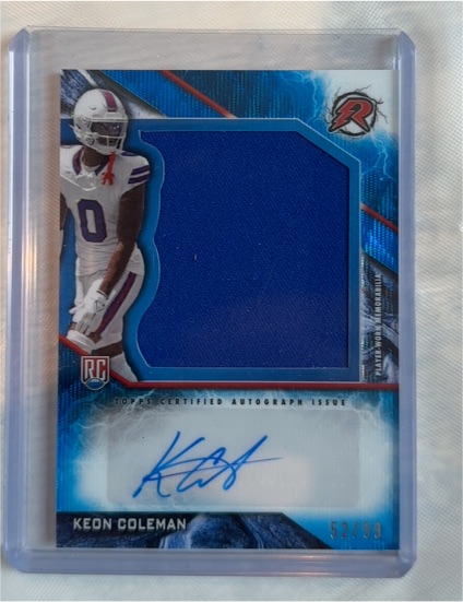 2024 Topps Resurgence #RPA-KC Keon Coleman — front
