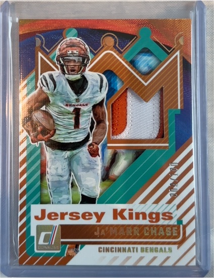 2025 Panini Donruss Jersey Kings #JK-JMC Ja'Marr Chase — front