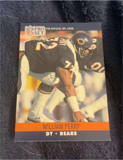 1990 Pro Set #455 William Perry — front
