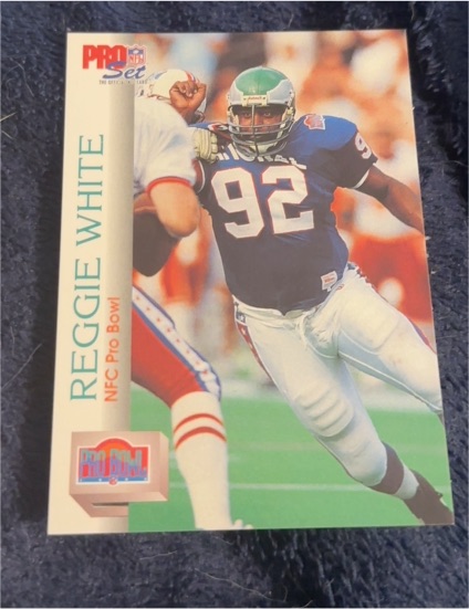 1992 Pro Set #427 Reggie White — front