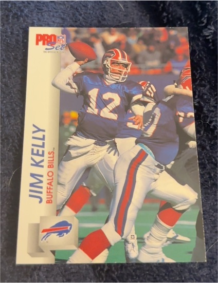 1992 Pro Set #442 Jim Kelly — front