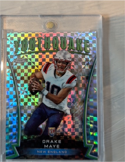 2024 Topps Chrome #Y-2 Drake Maye Youthquake — front