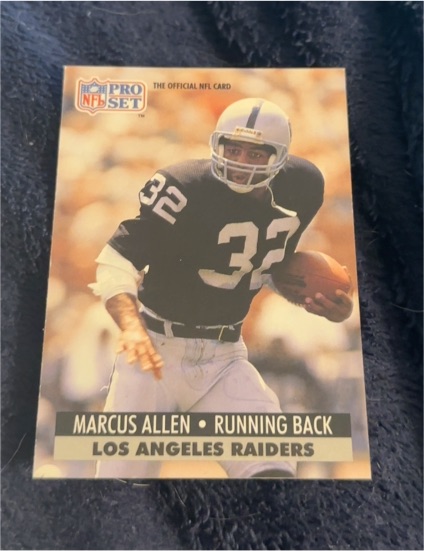 1991 Pro Set #541 Marcus Allen — front
