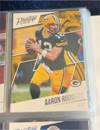 2018 Panini Prestige #176 Aaron Rodgers — front