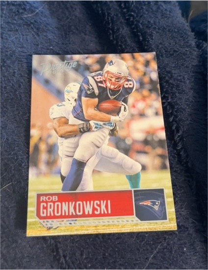 2016 Panini Prestige #119 Rob Gronkowski — front
