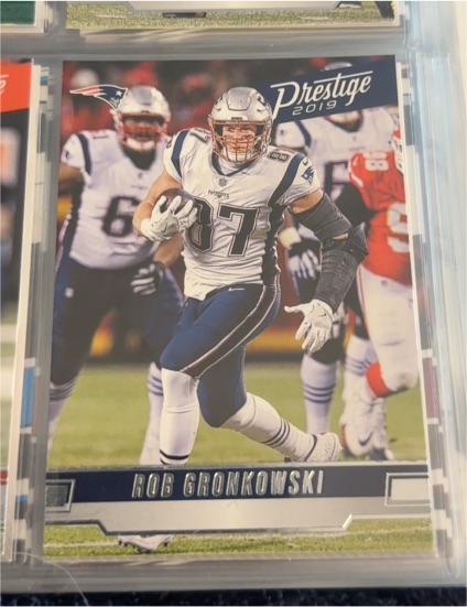 2019 Panini Prestige #81 Rob Gronkowski — front