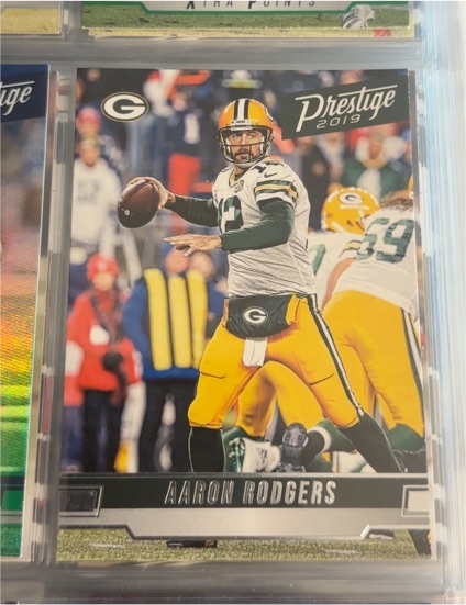 2019 Panini Prestige #7 Aaron Rodgers — front