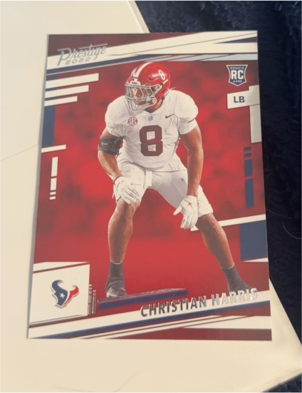 2022 Panini Prestige #356 Christian Harris — front