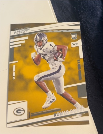 2022 Panini Prestige #329 Romeo Doubs — front