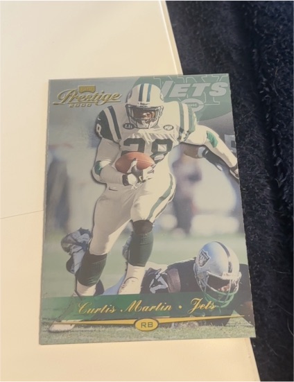 2000 Playoff Prestige #182 Curtis Martin — front