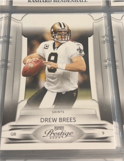 2009 Playoff Prestige #60 Drew Brees — front