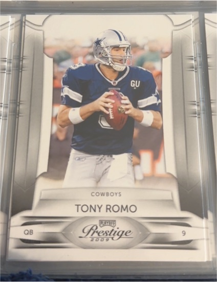2009 Playoff Prestige #27 Tony Romo — front