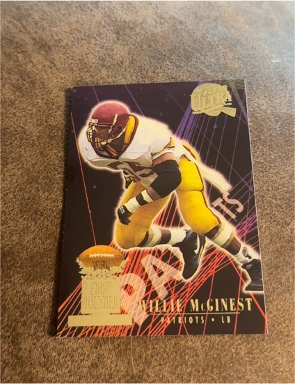 1994 Fleer Ultra First Rounders #12 Willie McGinest — front