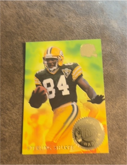 1994 Fleer Ultra Achievement Award #7 Sterling Sharpe — front