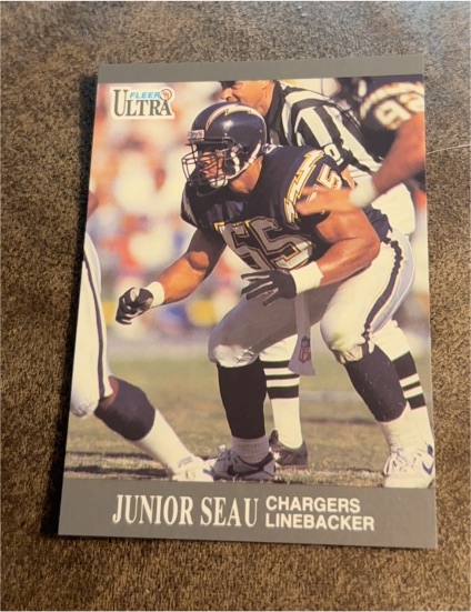 1991 Fleer Ultra #129 Junior Seau — front