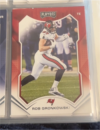 2021 Panini Playoff #172 Rob Gronkowski — front