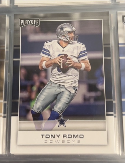 2017 Panini Playoff #123 Tony Romo — front