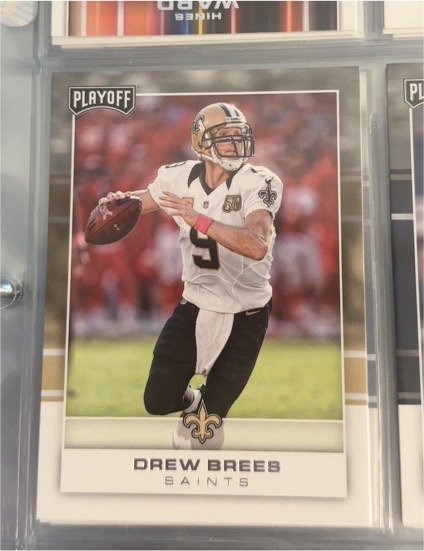 2017 Panini Playoff #59 Drew Brees — front