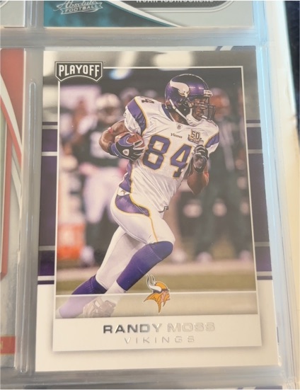 2017 Panini Playoff #147 Randy Moss — front