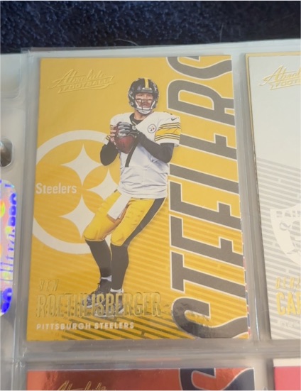 2018 Panini Absolute Football #83 Ben Roethlisberger — front