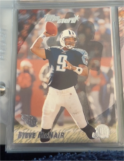 2000 Topps Stars #55 Steve McNair — front