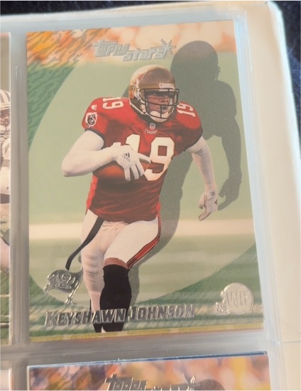 2000 Topps Stars #149 Keyshawn Johnson — front