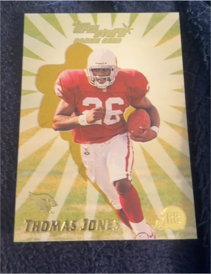 2000 Topps Stars #154 Thomas Jones — front