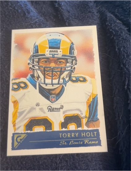 2001 Topps Gallery #79 Torry Holt — front