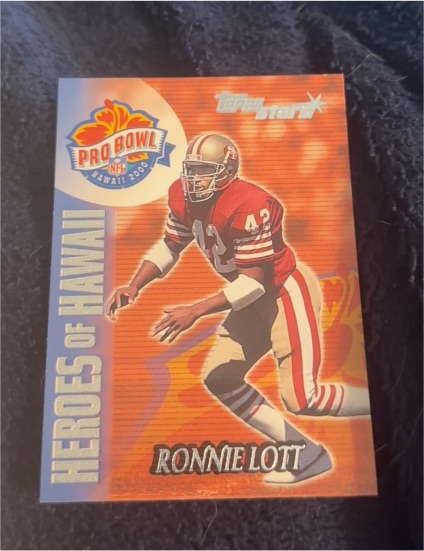 2000 Topps Stars #145 Ronnie Lott — front