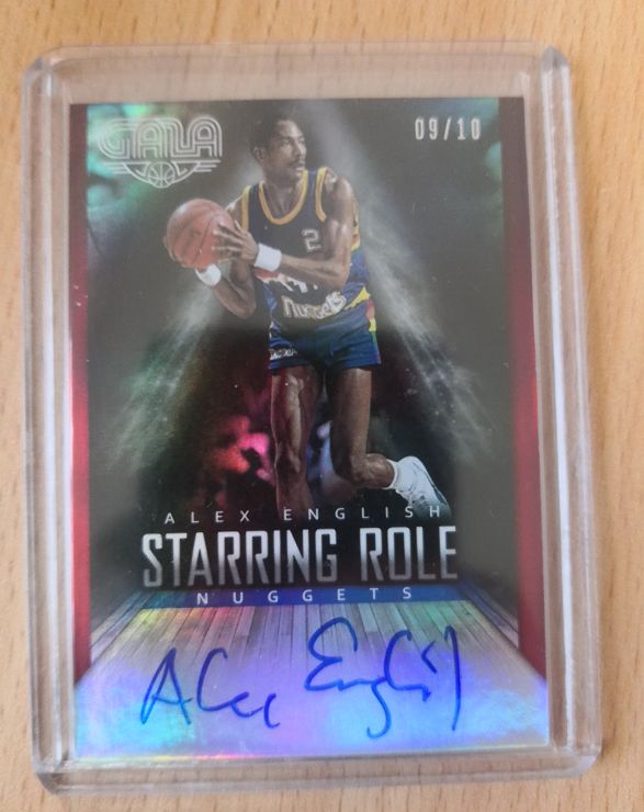2014-15 Panini Gala Starring Role #Alex English — front
