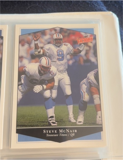 1999 Upper Deck Victory #9 Steve McNair — front