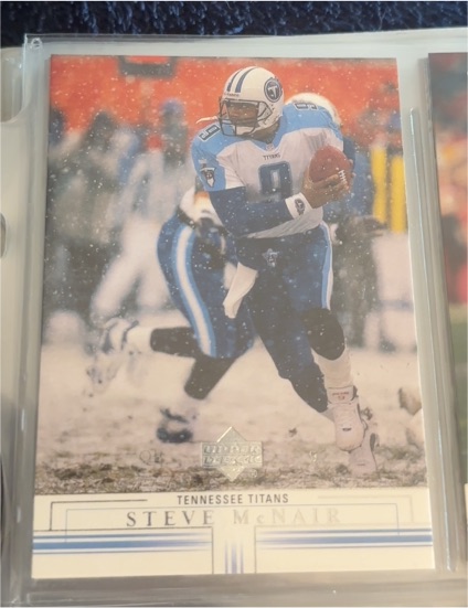 2001 Upper Deck #9 Steve McNair — front
