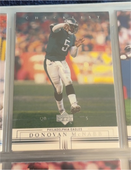 2001 Upper Deck #179 Donovan McNabb — front