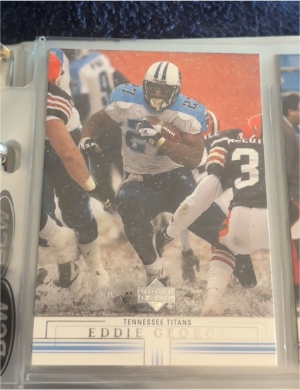 2001 Upper Deck #166 Eddie George — front