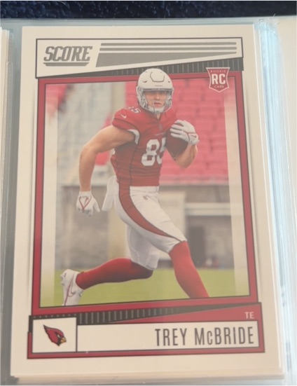 2022 Panini Score #369 Trey McBride — front