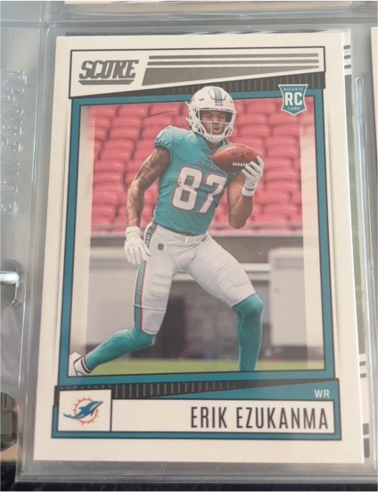 2022 Panini Score #400 Erik Ezukanma — front