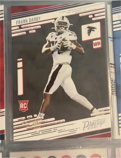 2021 Panini Prestige #288 Frank Darby Rookie Card — front