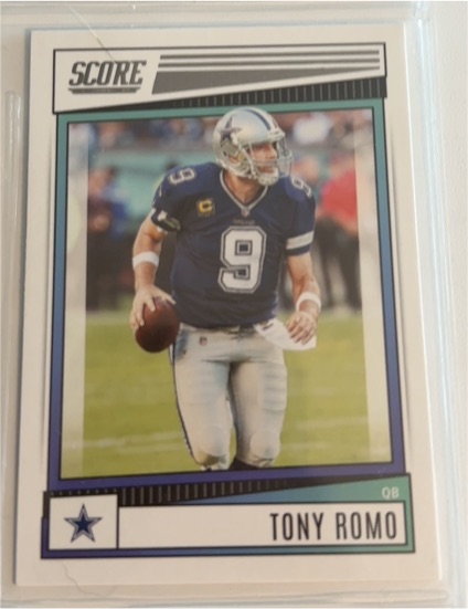 2022 Score #229 Tony Romo — front