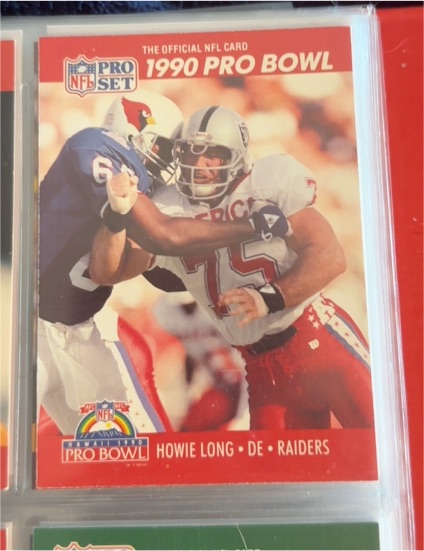 1990 Pro Set #351 Howie Long Pro Bowl — front