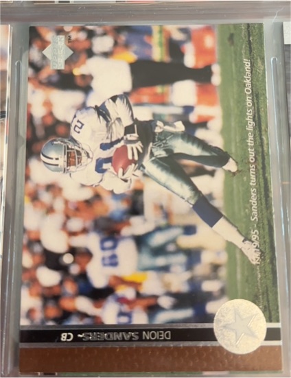 1996 Upper Deck #68 Deion Sanders — front