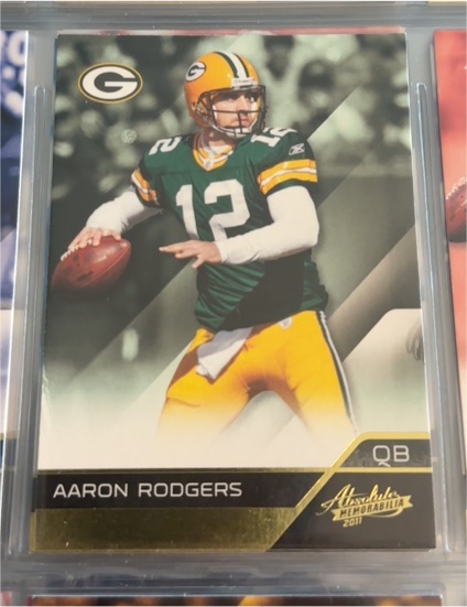 2011 Panini Absolute Memorabilia #38 Aaron Rodgers — front