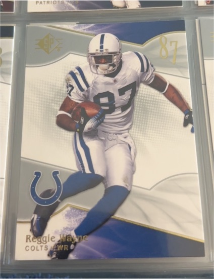 2009 Upper Deck SP Authentic #60 Reggie Wayne — front