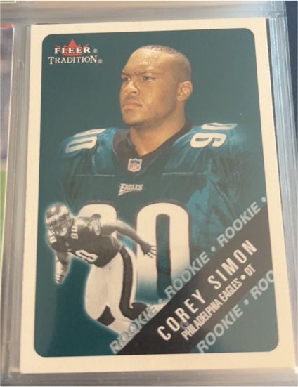 2000 Fleer Tradition #326 Corey Simon — front